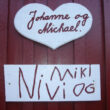 Johanne Michael Nivi Miki skilt